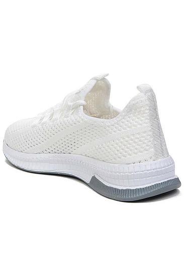 Bluefeet Drw Beyaz Günlük Triko Kadın Spor Ayakkabı