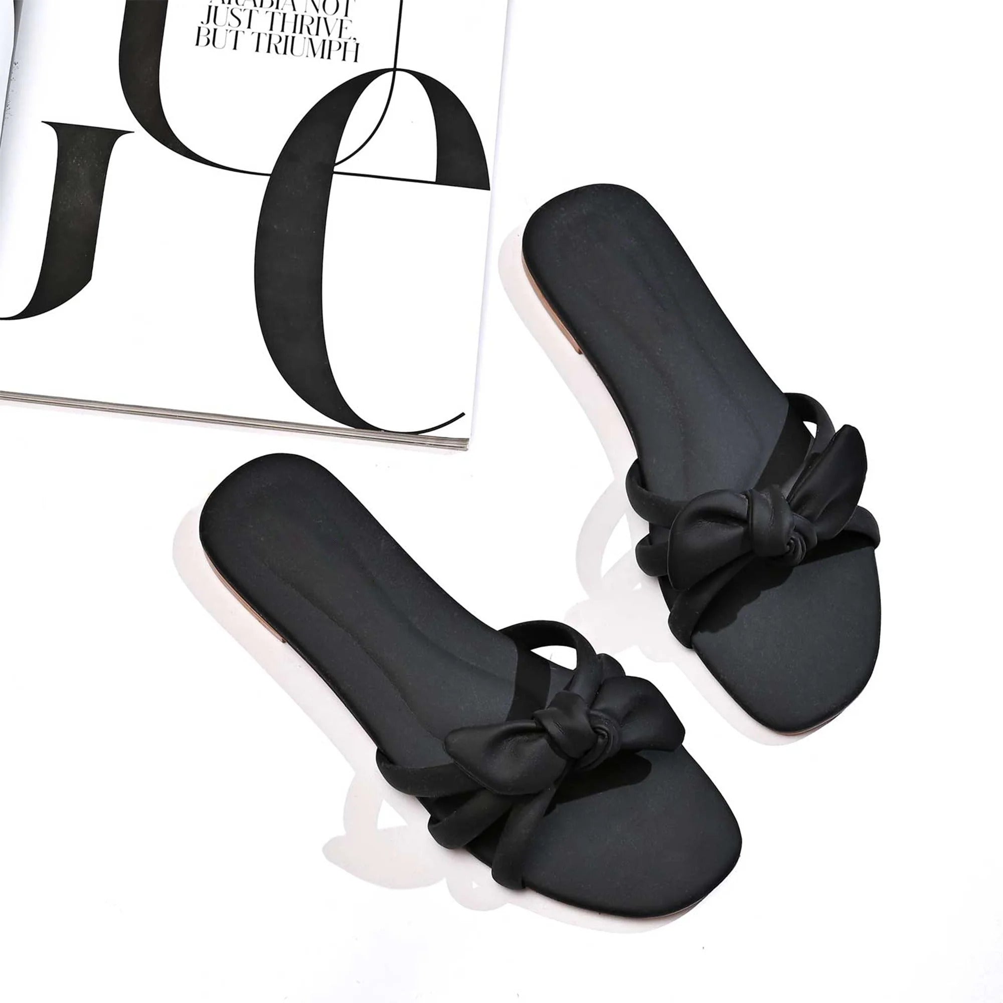 Willow - Black Slipper