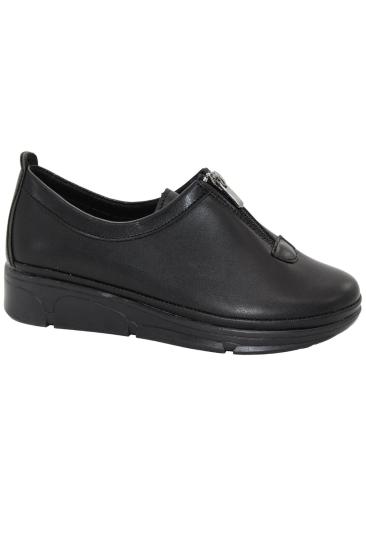 Bluefeet 0116 Siyah Rahat Taban Kadın Günlük Ayakkabı
