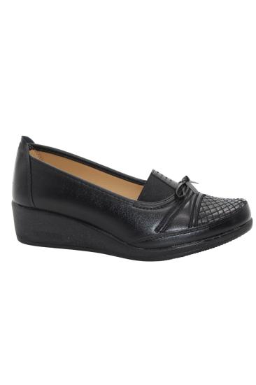 Bluefeet 0102 Siyah Rahat Kadın Günlük Anne Ayakkabısı