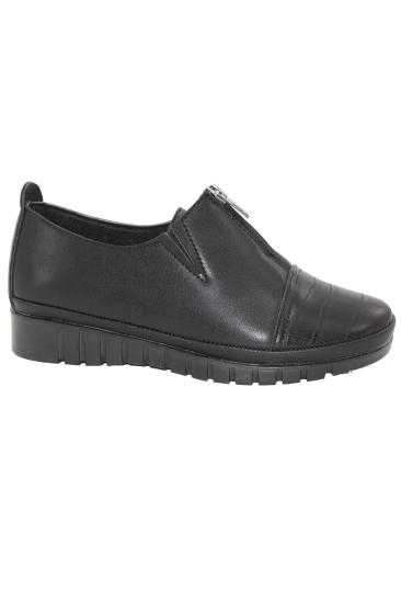 Bluefeet 0115 Siyah Rahat Taban Kadın Günlük Ayakkabı