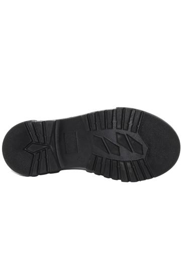 Bluefeet N0325 Siyah Kalın Topuk Kadın Günlük Ayakkabı