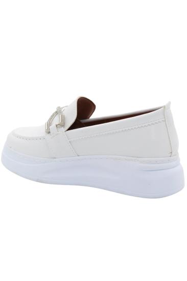 Bluefeet BF0985 Beyaz Yüksek Taban Kadın Günlük Ayakkabı