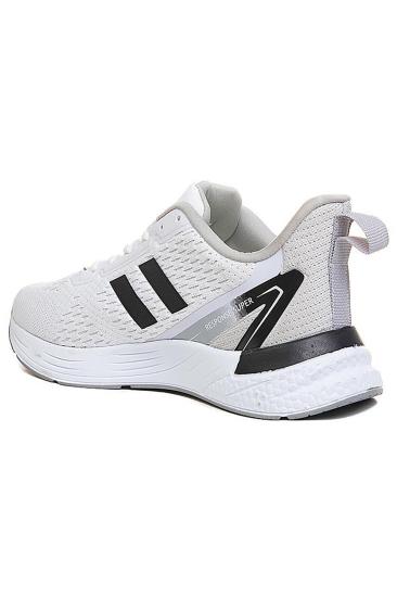 Bluefeet Axs Beyaz Siyah Günlük Triko Erkek Spor Ayakkabı