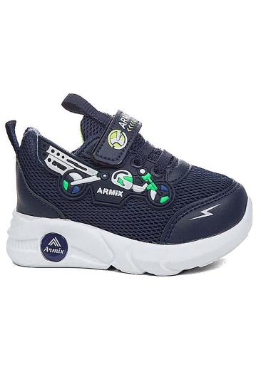 Bluefeet Amx Lacivert Beyaz Günlük Erkek Bebe Spor Ayakkabı