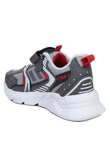 Bluefeet Lft Füme Kırmızı Günlük Fileli Erkek Çocuk Spor Ayakkabı