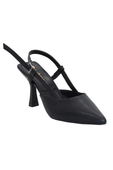 Bluefeet S044 Siyah Günlük 9 Cm Klasik Topuk Kadın Ayakkabı