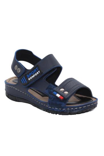 Bluefeet S21 Lacivert Günlük Erkek Çocuk Sandalet Ayakkabı