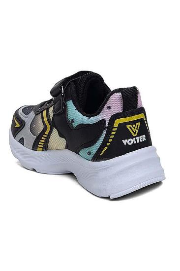 Bluefeet Vlt Siyah Sarı Fileli Günlük Erkek Çocuk Spor Ayakkabı