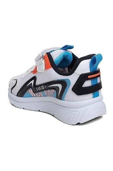 Bluefeet Vln Beyaz Siyah Fileli Erkek Çocuk Spor Ayakkabı