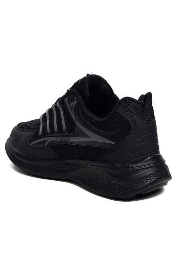 Bluefeet Mlc Siyah Fileli Rahat İç Taban Erkek Spor Ayakkabı